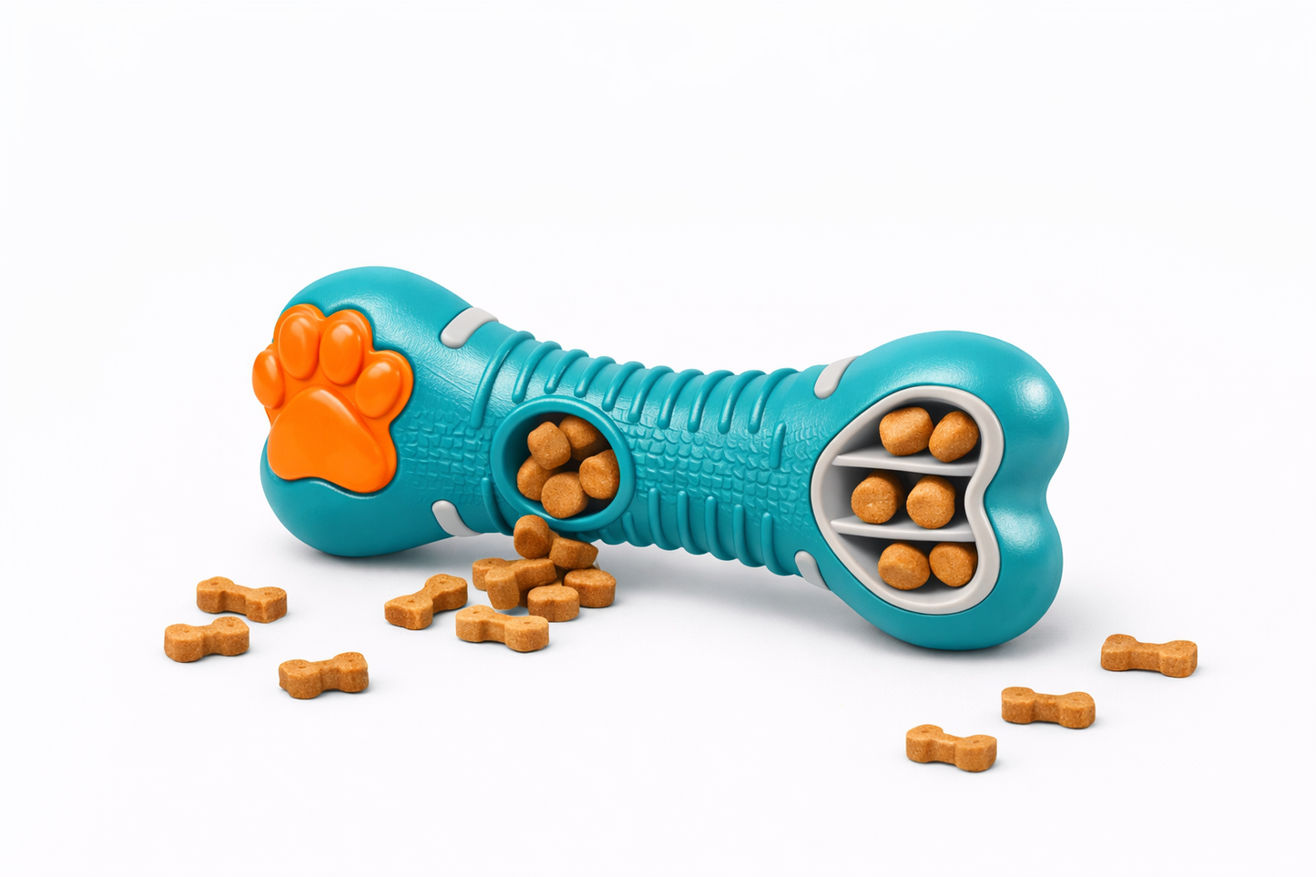 Tough Dog Chew Toy with Treat Dispenser – Enrichment Toy for Dogs