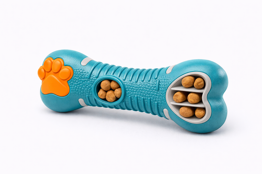 Tough Dog Chew Toy with Treat Dispenser – Enrichment Toy for Dogs